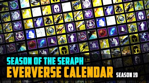 Eververse Calendar Season 19